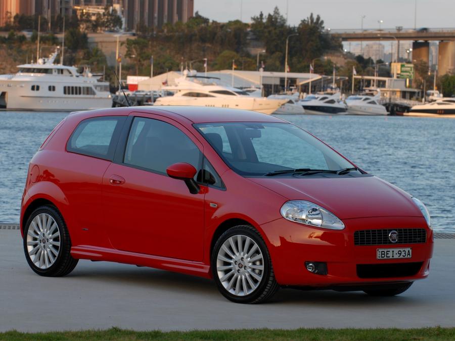  Fiat Punto T-Jet 3-Door 2008 года  (AU) (фото 9 из 15)